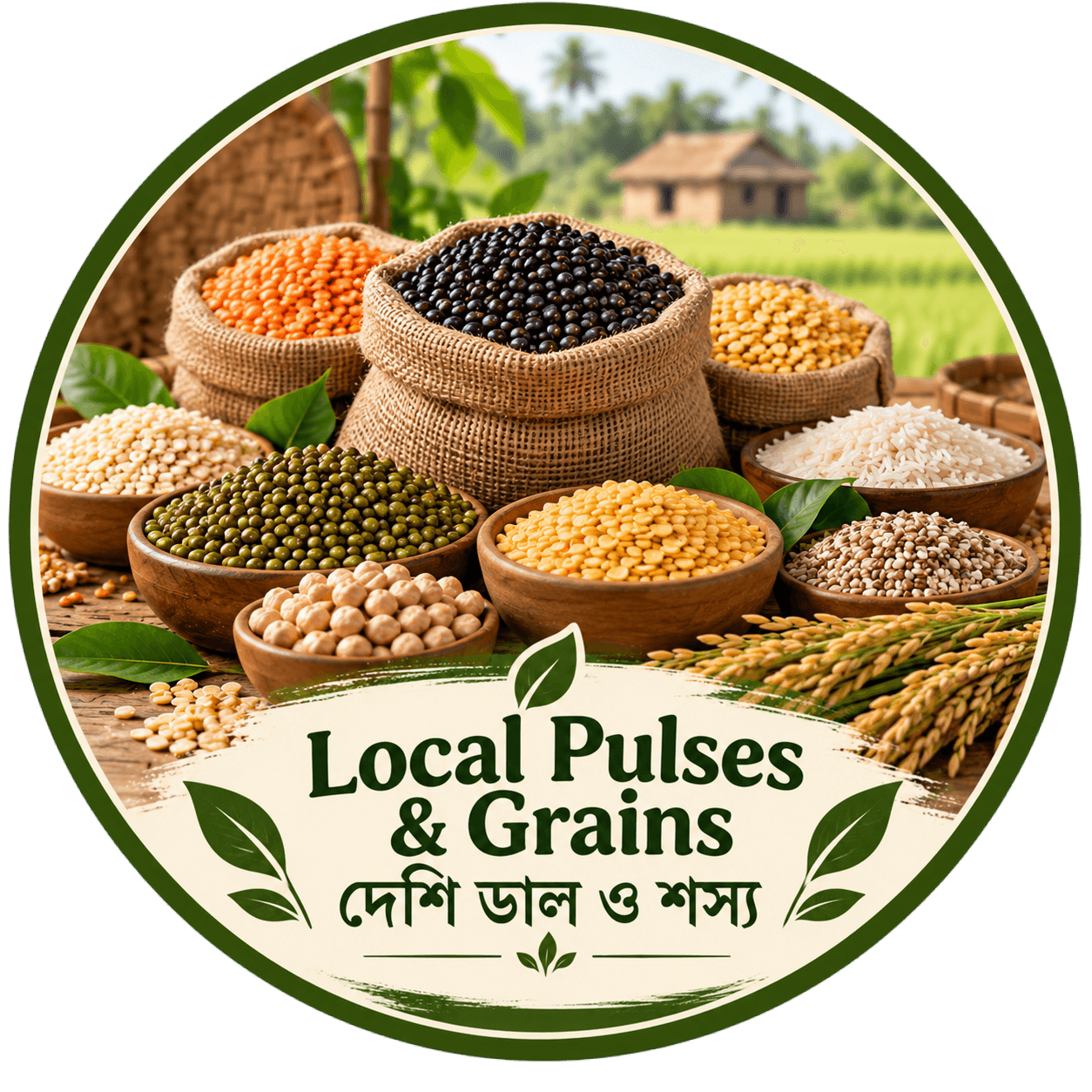 Local Pulses & Grains (দেশি ডাল ও শস্য)
