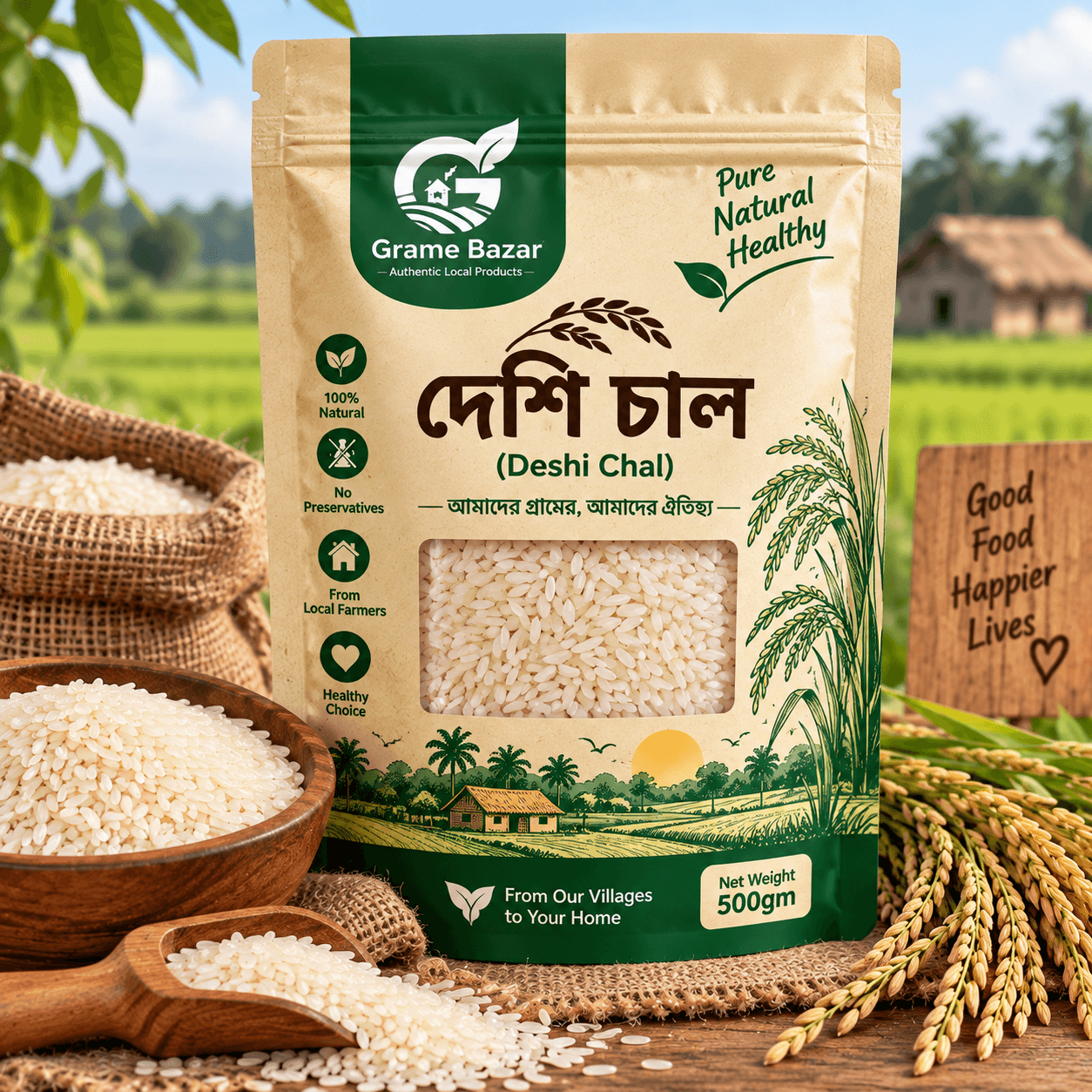 দেশি চাল (Deshi Chal)