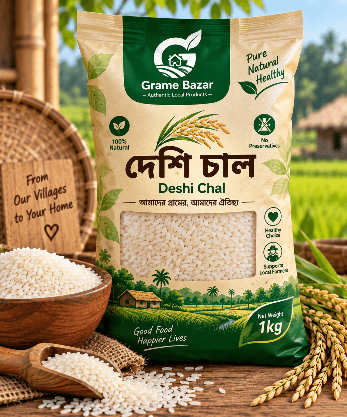 দেশি চাল (Deshi Chal) thumbnail 2